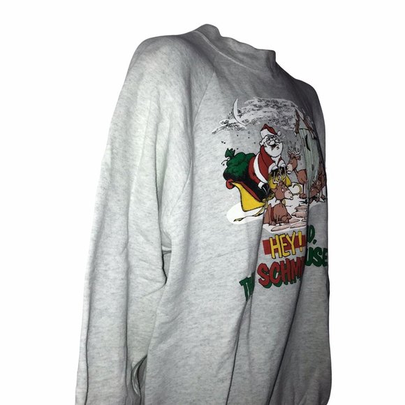 The Wild Side Vintage Christmas Sweatshirt XL - Picture 4 of 8